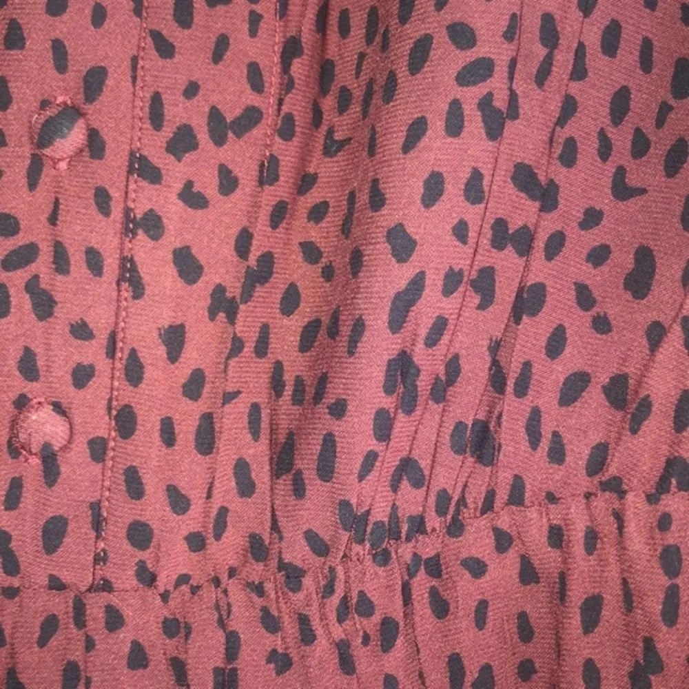 Rails Jet Animal Printed V-Neck Jumpsuit in Rust Size Small NWT - Image 3