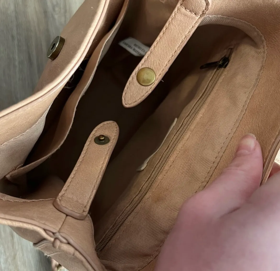 Universal Thread Tan mini backpack purse - Image 4