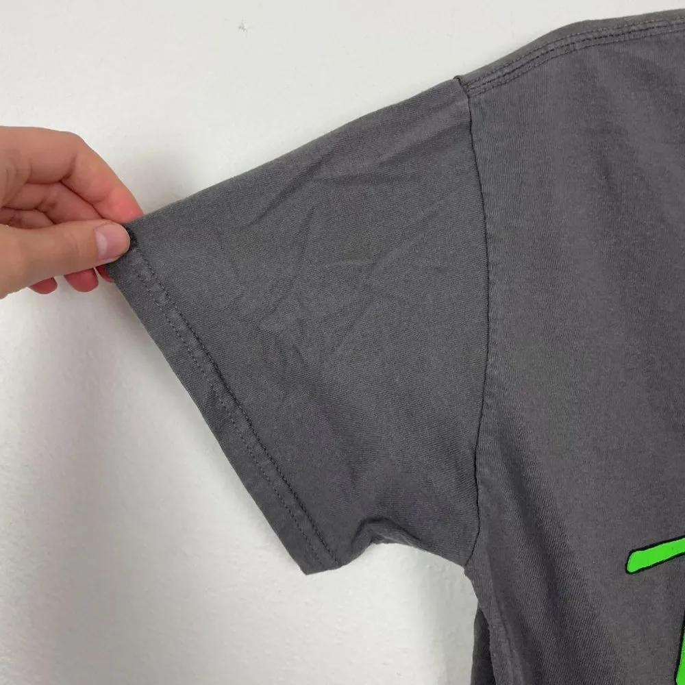 Audio Council‎ Unisex M Gray Graphic Short Sleeve T Shirt 'Totally Amped' Size M - Image 5