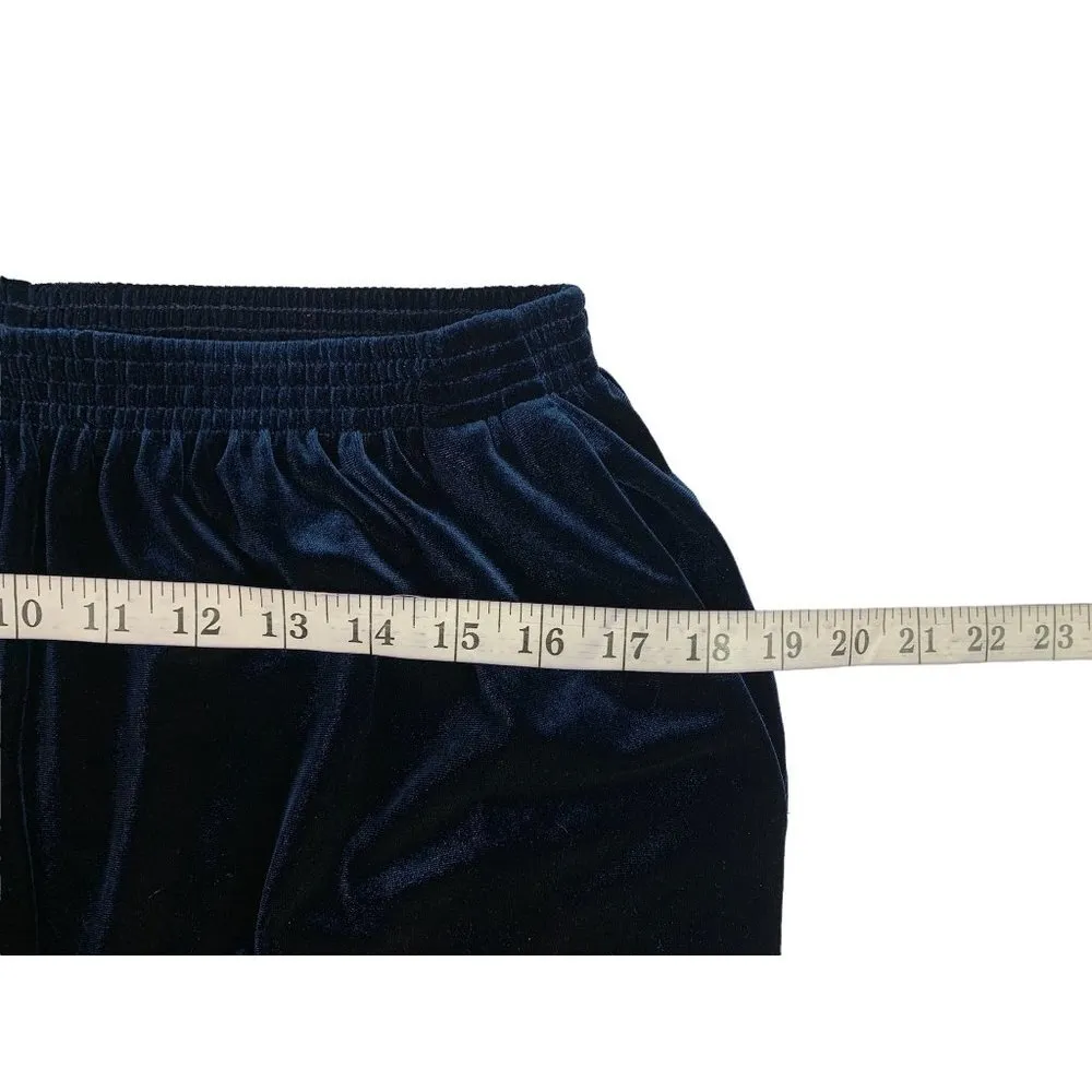 Alfred Dunner Women's Soft Navy Blue Pants - Image 5