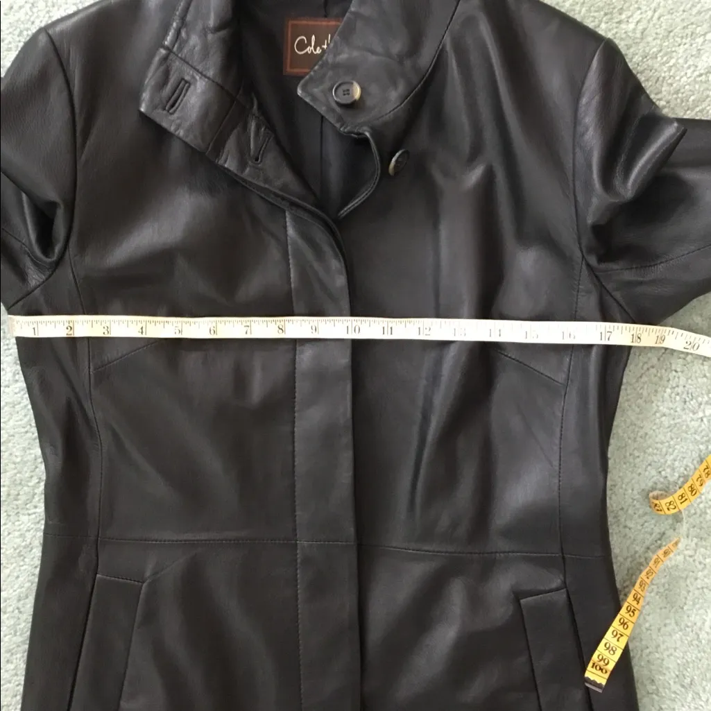 Super soft GENUINE leather jacket🌹LONG🌹 - Image 6