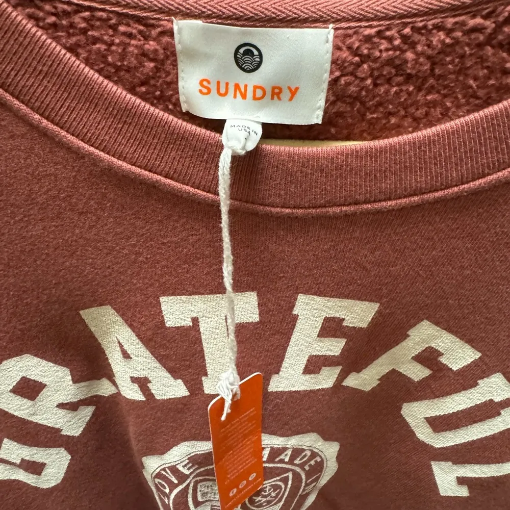 NWT Sundry Grateful Sweatshirt - Image 5