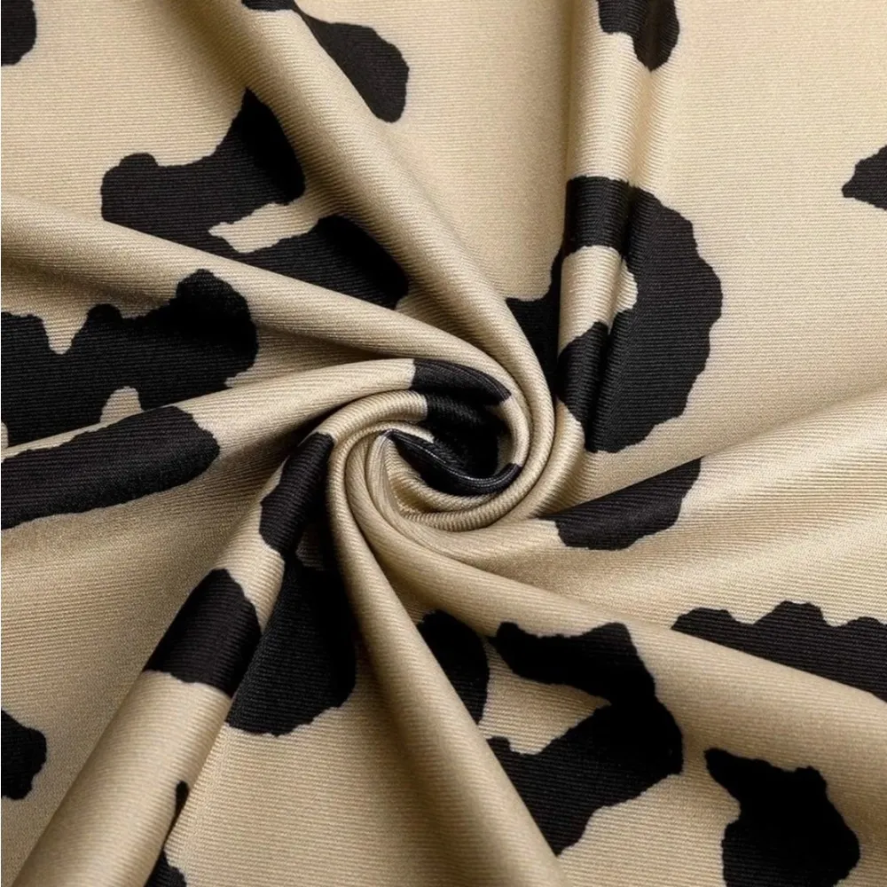 Newshows Maxi Dress Vacation Spaghetti Strap Boho Split Sundress lot Medium NEW Black - Image 6