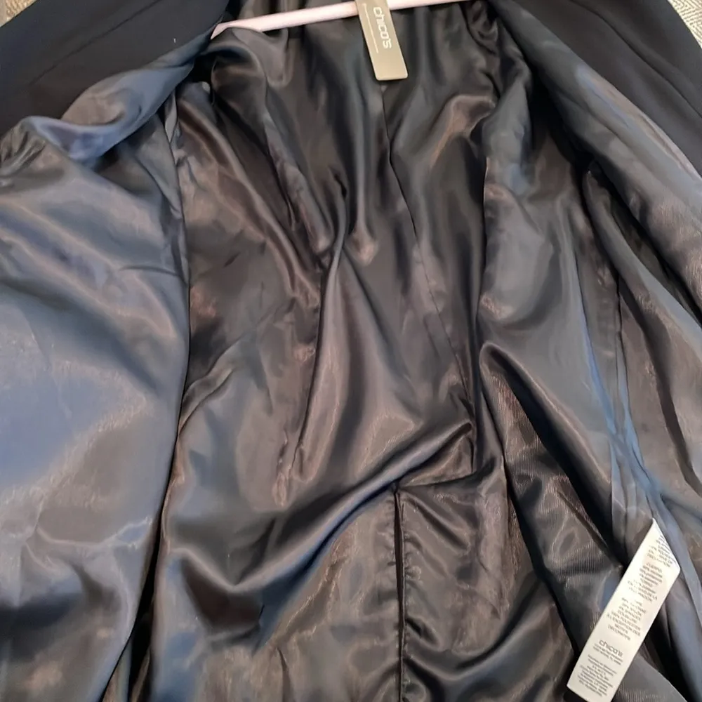 Chico’s Ponte Cuff Detail Jacket NWT - Image 11