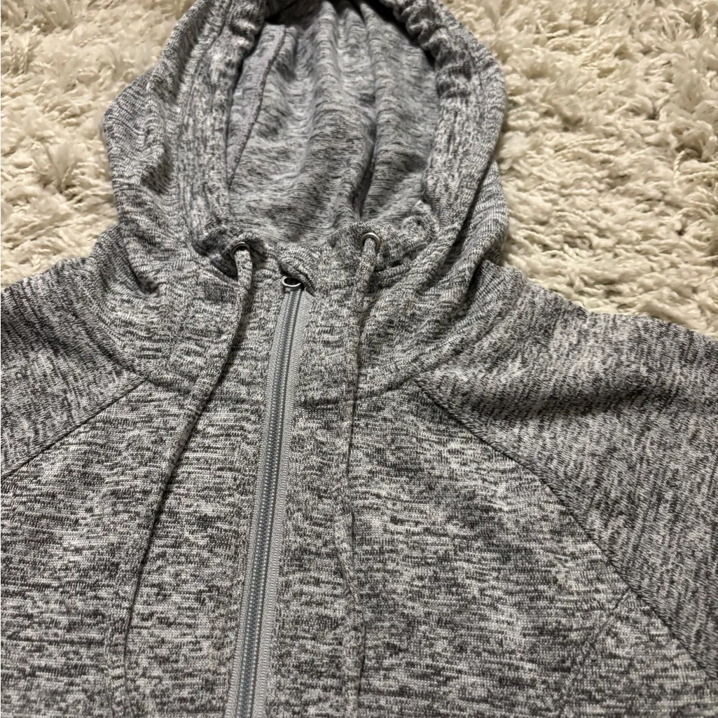 90 Degree By Reflex Heather Gray Cowl Neck Sweater Size S - Image 6