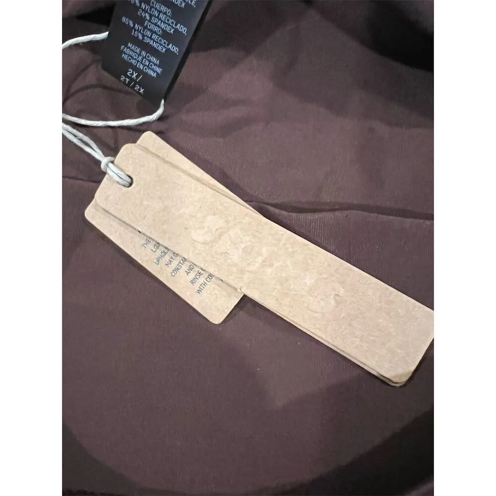 Skims Women's Mini Skirt 2XL Brown Short Summer Casual - Image 5