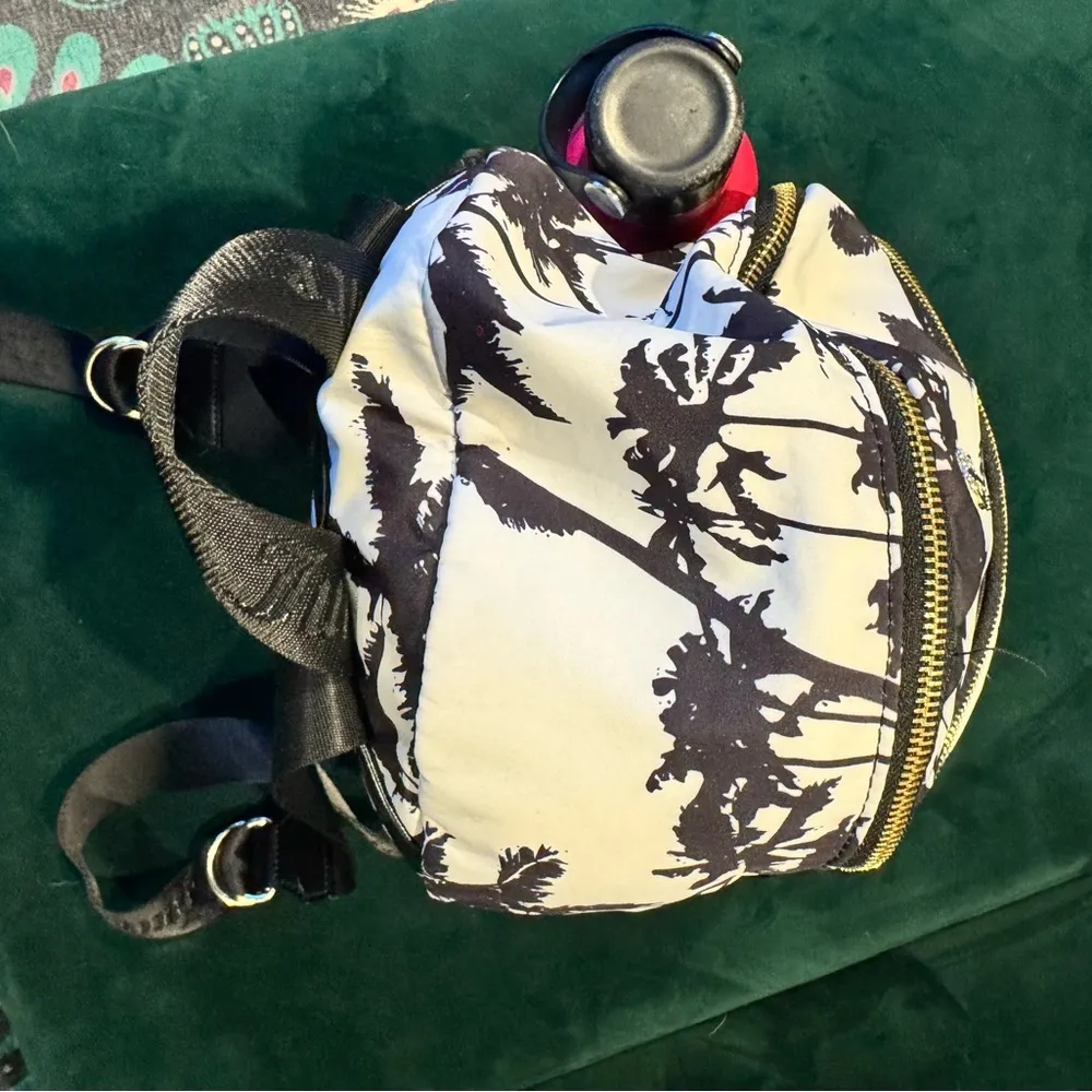 Juicy Couture Backpack in Relic Palm Print. - Image 10