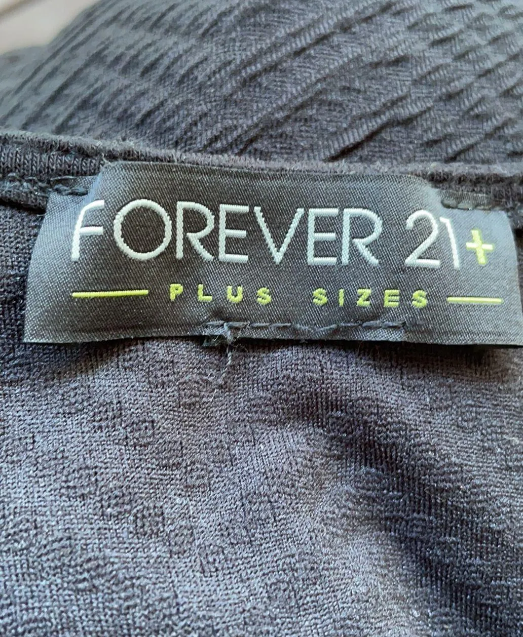 Forever 21 Textured Peplum Top - Image 6