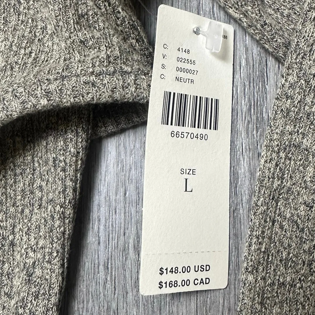 AGOLDE Ribbed Long Sleeve Bodysuit NEW - Image 3