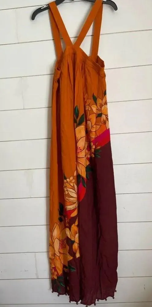 Farm Rio halter maxi cover-up dress - Image 5