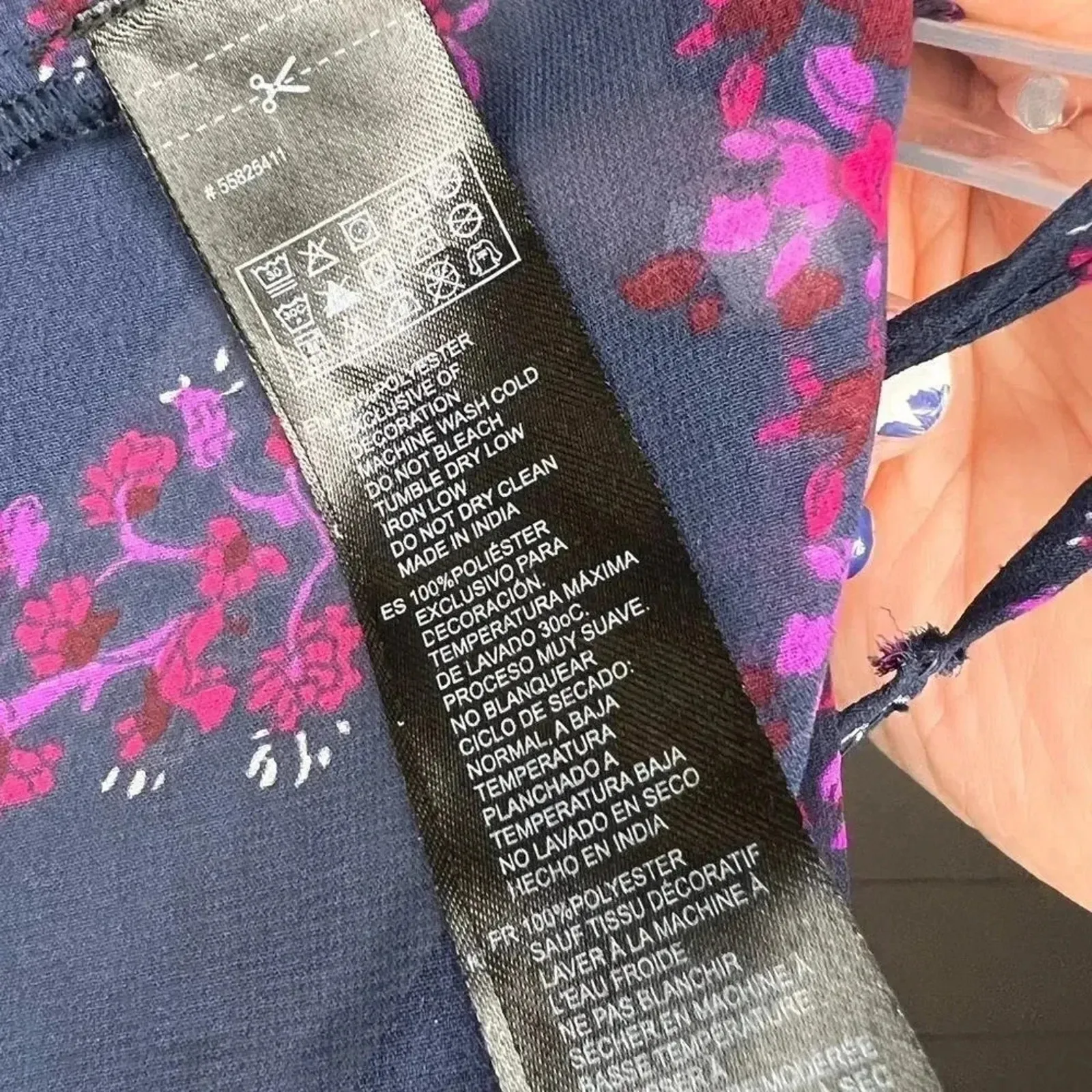 Forever 21 sheer floral print camisole top Size Small - Image 6