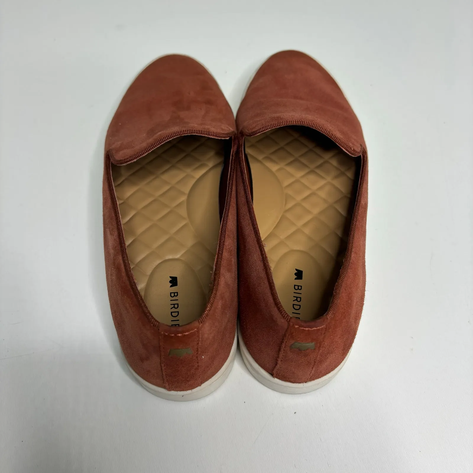 Birdies Swift Suede Slip On Sneaker Rust 5.5 - Image 3