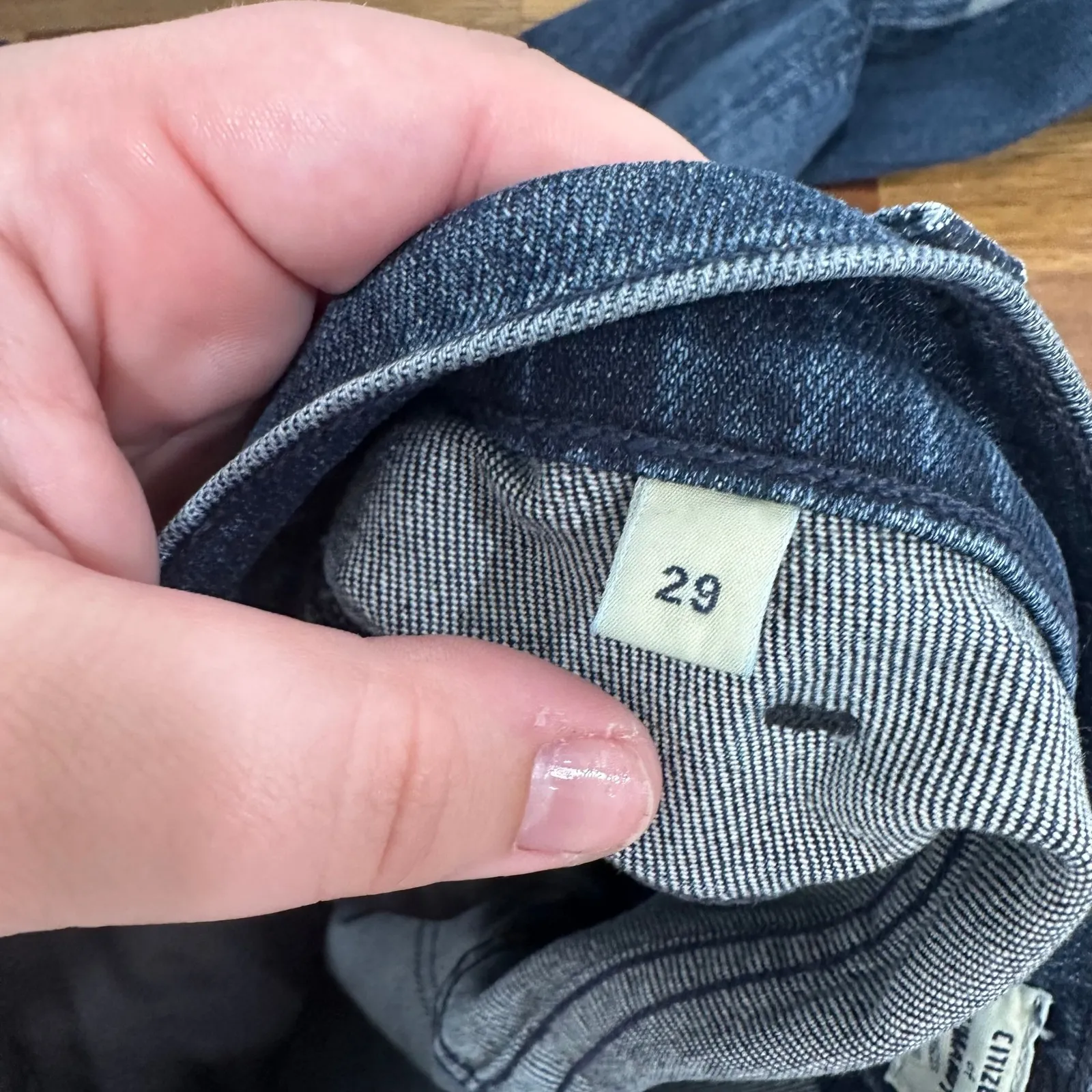 Citizens of Humanity Womens Jeans Flare Split Hem Dark Wash‎ 29 1822-1147 Cotton - Image 5