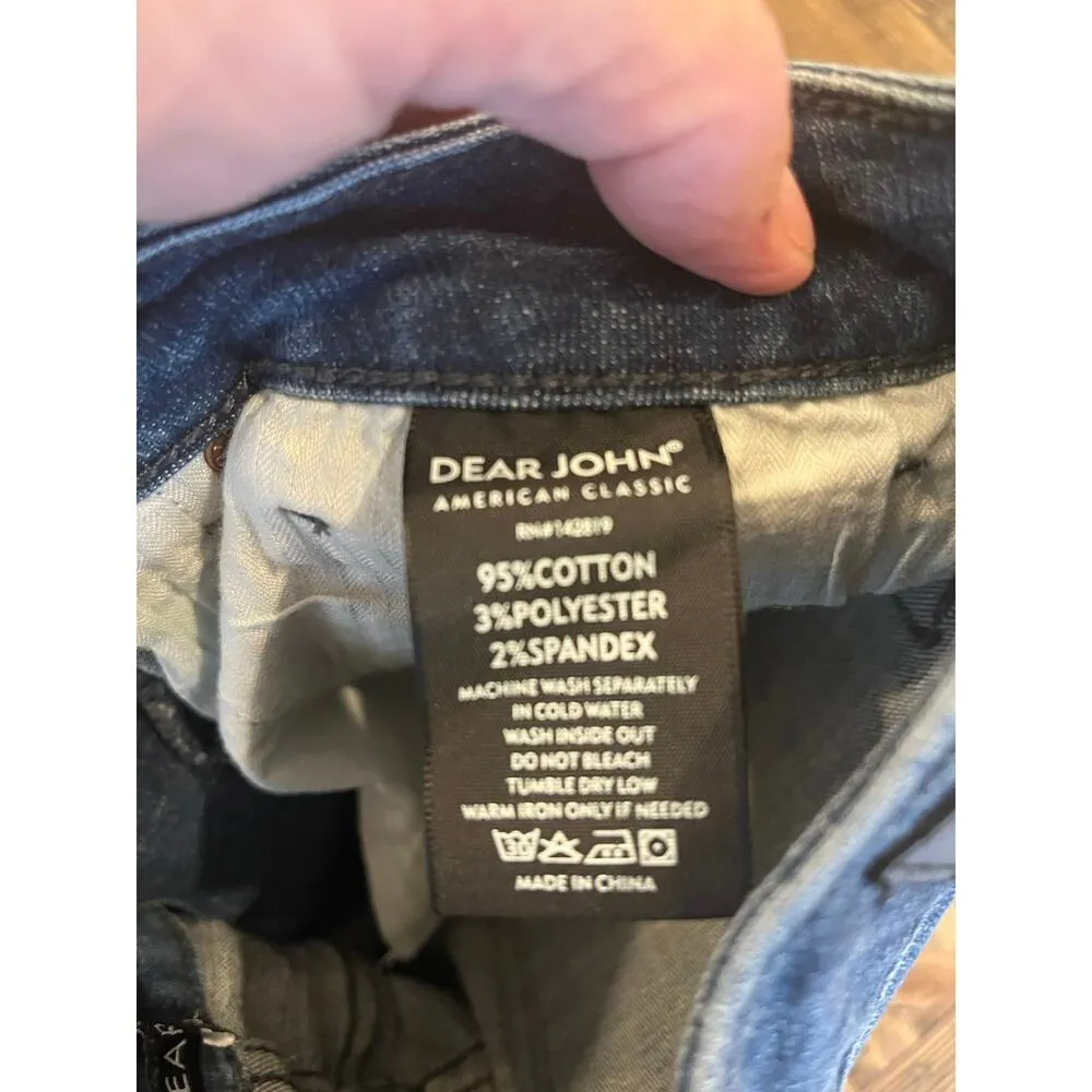 Dear John Jean Shorts Women 30 Spring Summer Beach Vacation Travel Modest Casual - Image 8