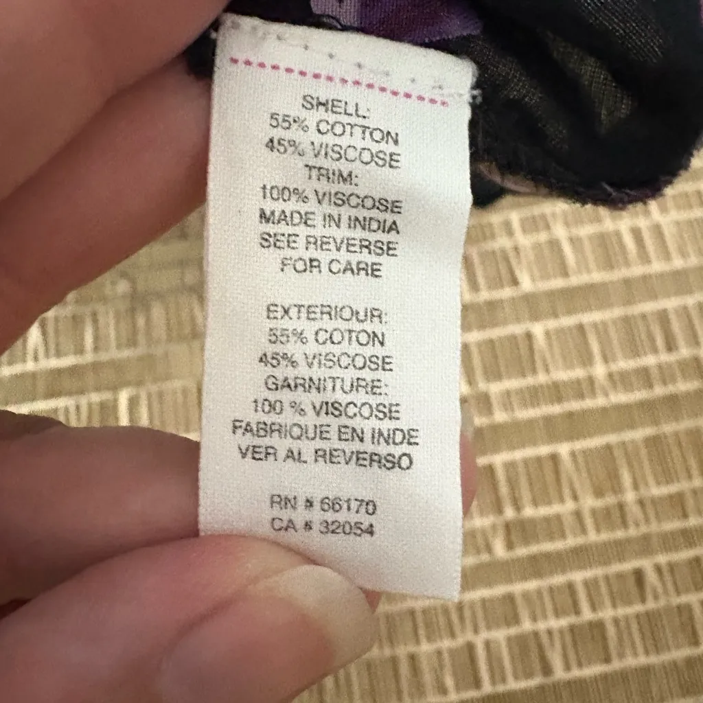 Free People Floral Sequin Flowy Halter Top Size‎ Small - Image 5