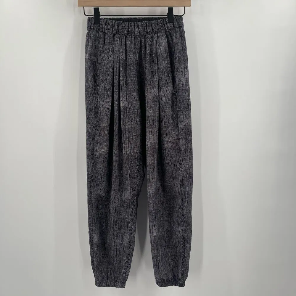 LULULEMON Pants Size 2 Rollin' With My Omies Jogger Black/Gray Swift Ultra Light - Image 15