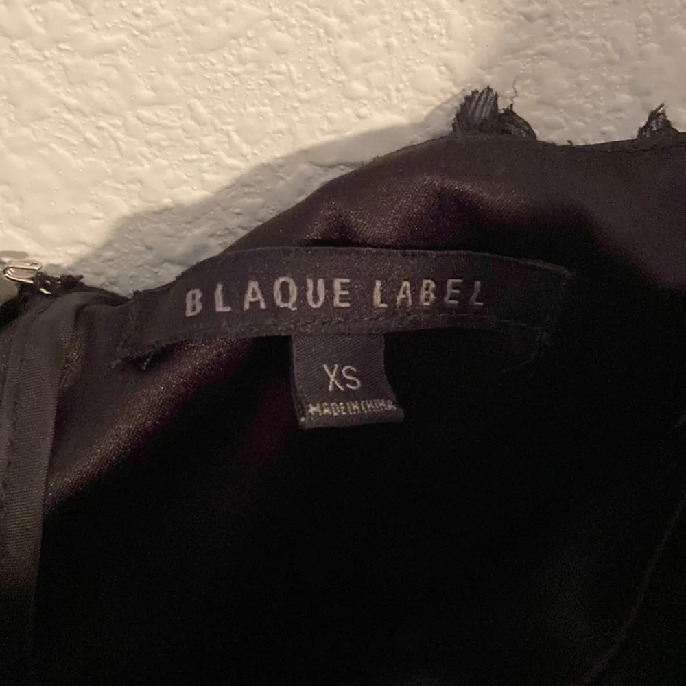 Blaque Label Black Organza corset bustier Gown XS - Image 5