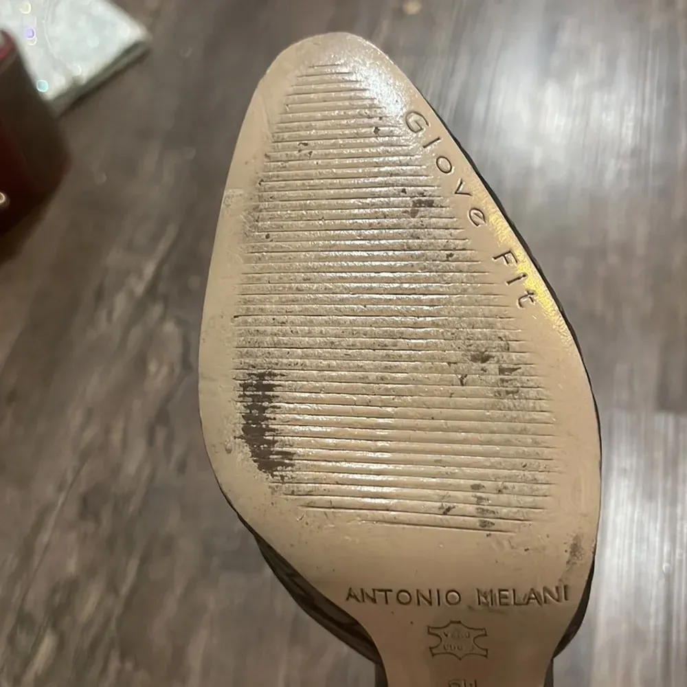 WILL NOT TAKE LESS  Classy Woven-Like Antonio Melani Heels - Image 11