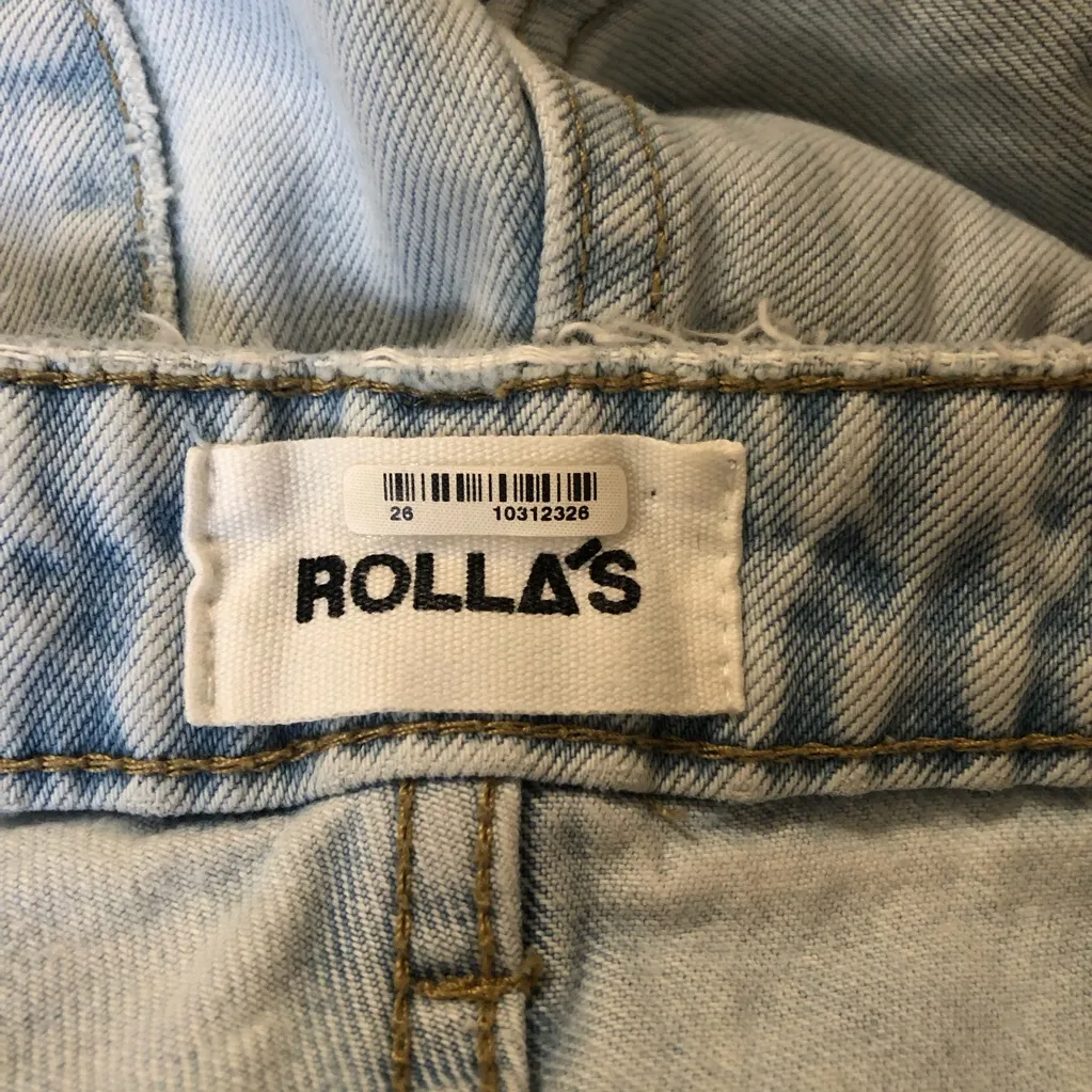 ROLLA'S High Rise Straight Jeans Size 26 Blue - Image 9