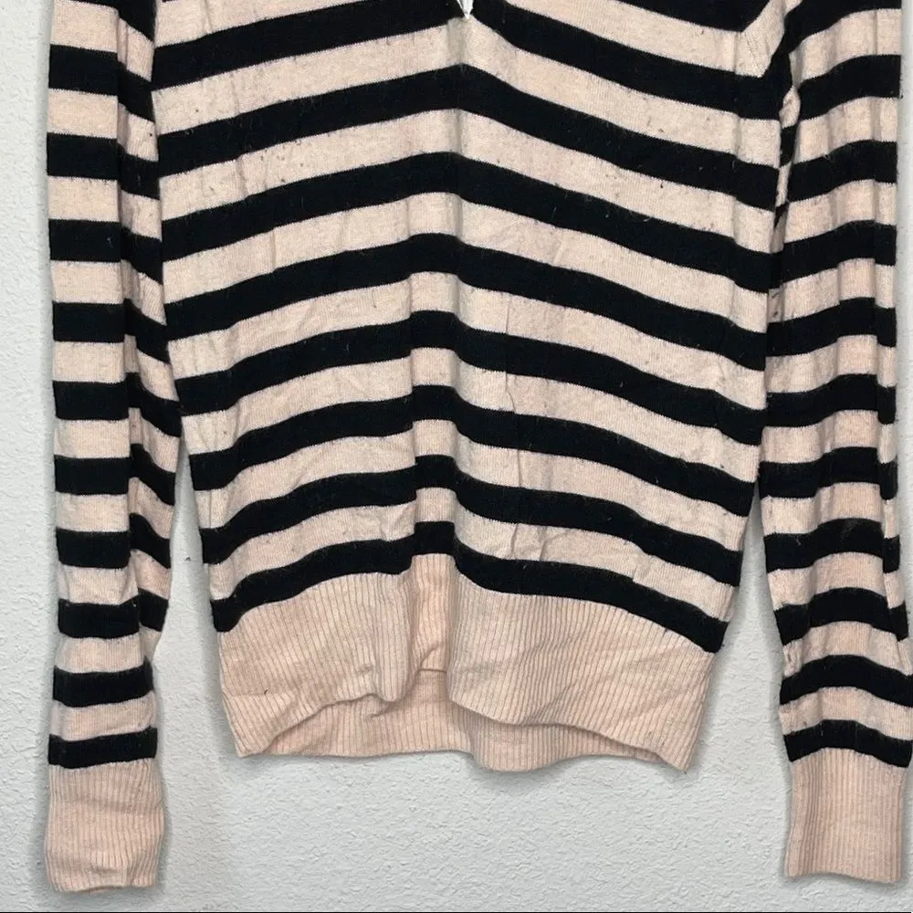 Joie Wool Blend‎ Striped Sweater - Image 3