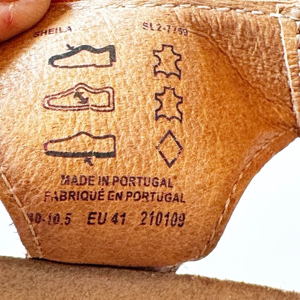 Taos Sheila Women's 10.5 Tan Leather T - Image 15