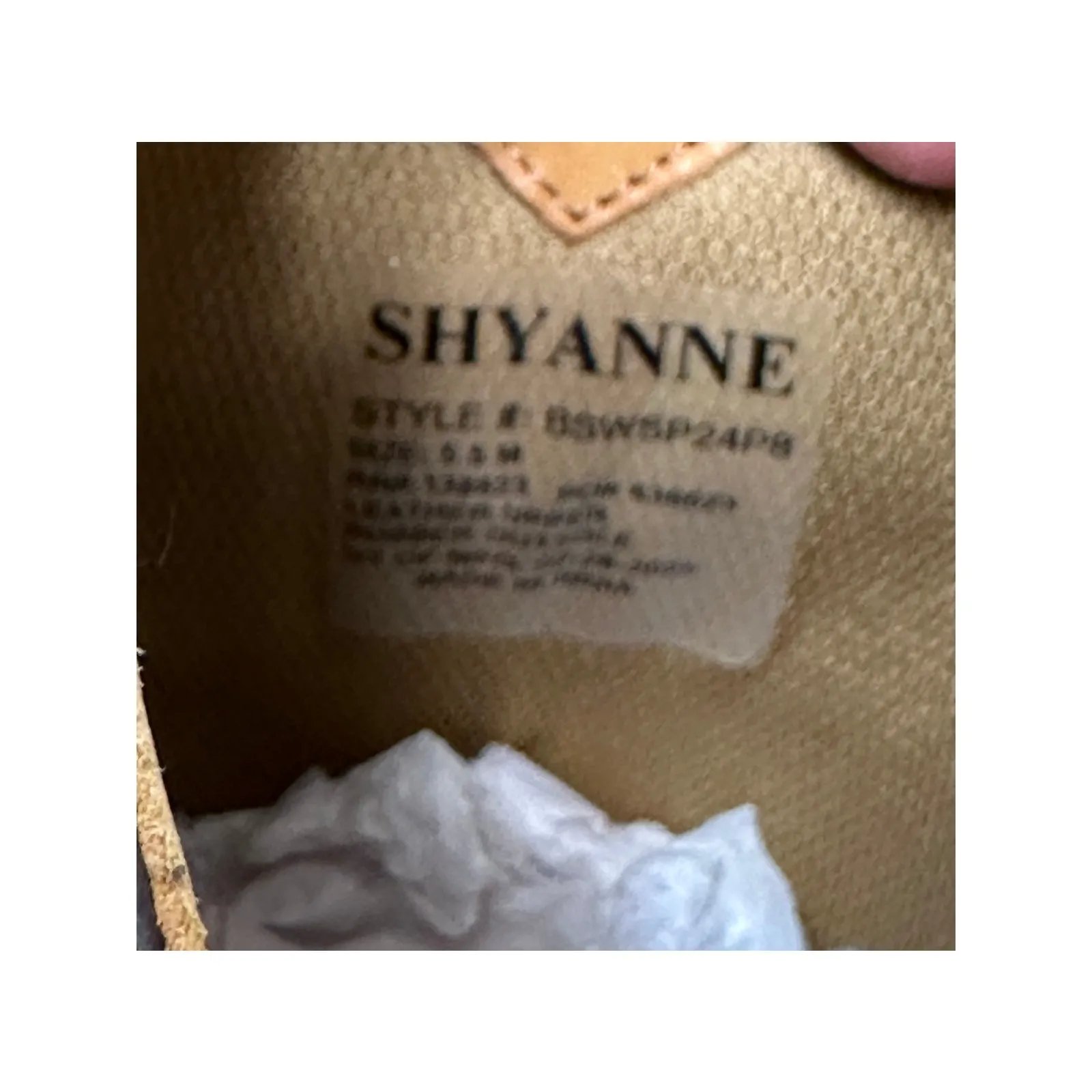 Shyanne Soltice™ Women's Flynn Western Boots Broad Square Toe Cream Size 5.5 NWT - Image 14