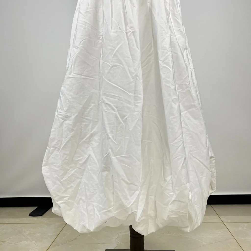 NWOT Farm Rio White Bubble Midi Dress Size S 100% Cotton - Image 5