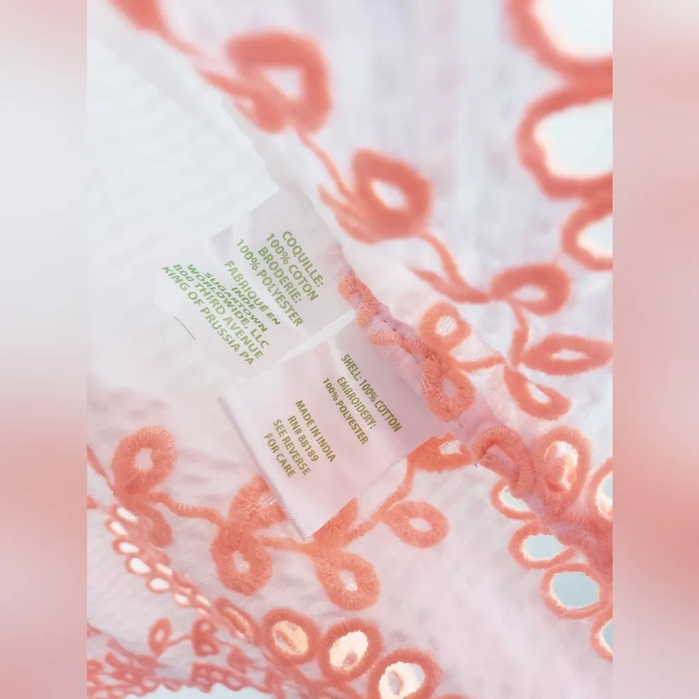 Lilly Pulitzer Lilliana Textured Perforated Blouse - Image 11