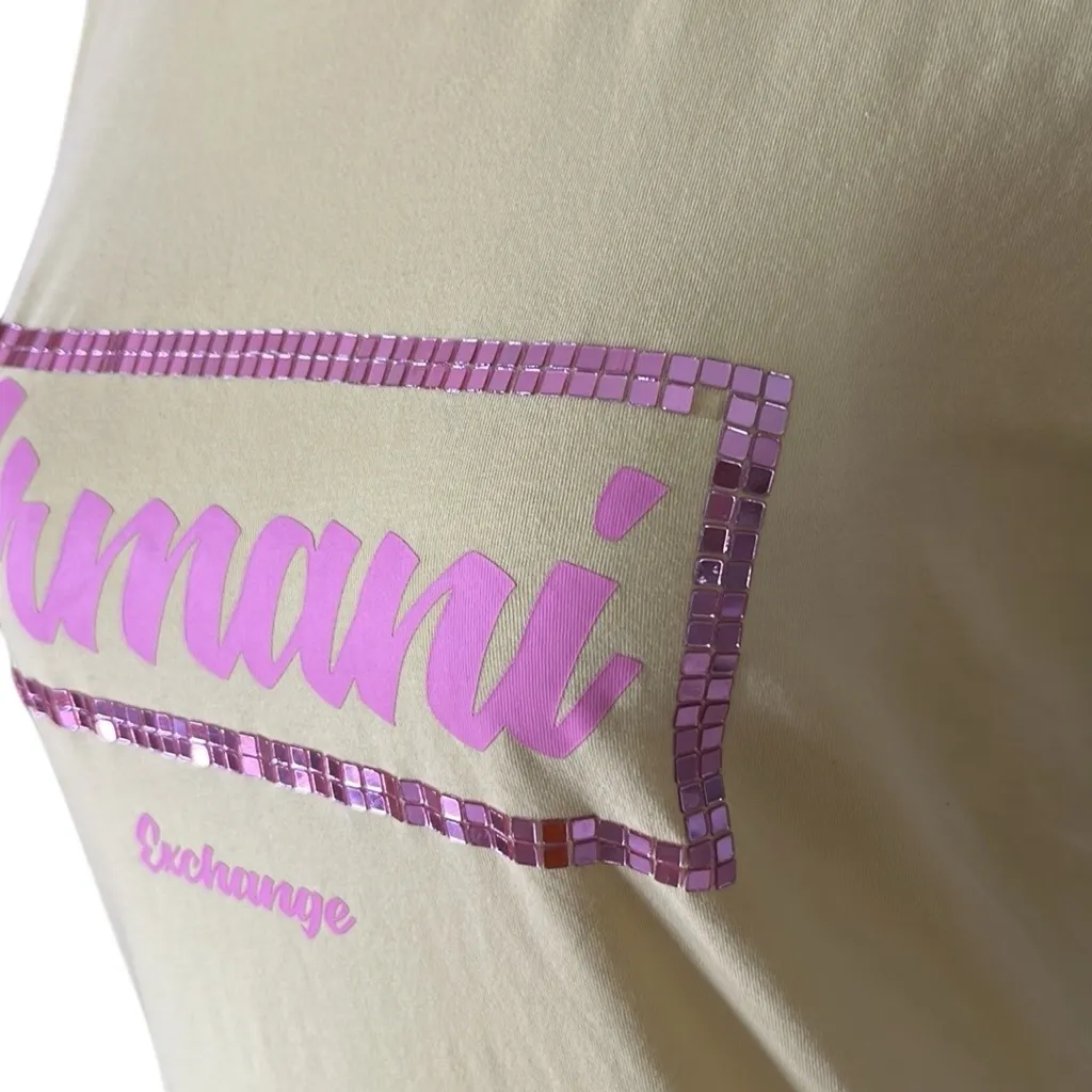 Armani Exchange Nylon Short Sleeve Logo T - Image 8