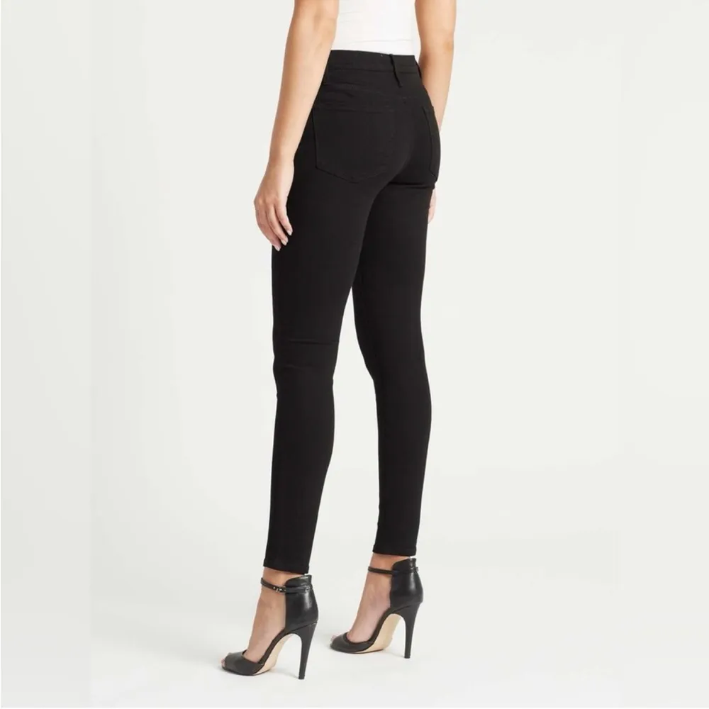FRAME Le Skinny De Jeanne Jeans in Film Noir Size 26 - Image 3