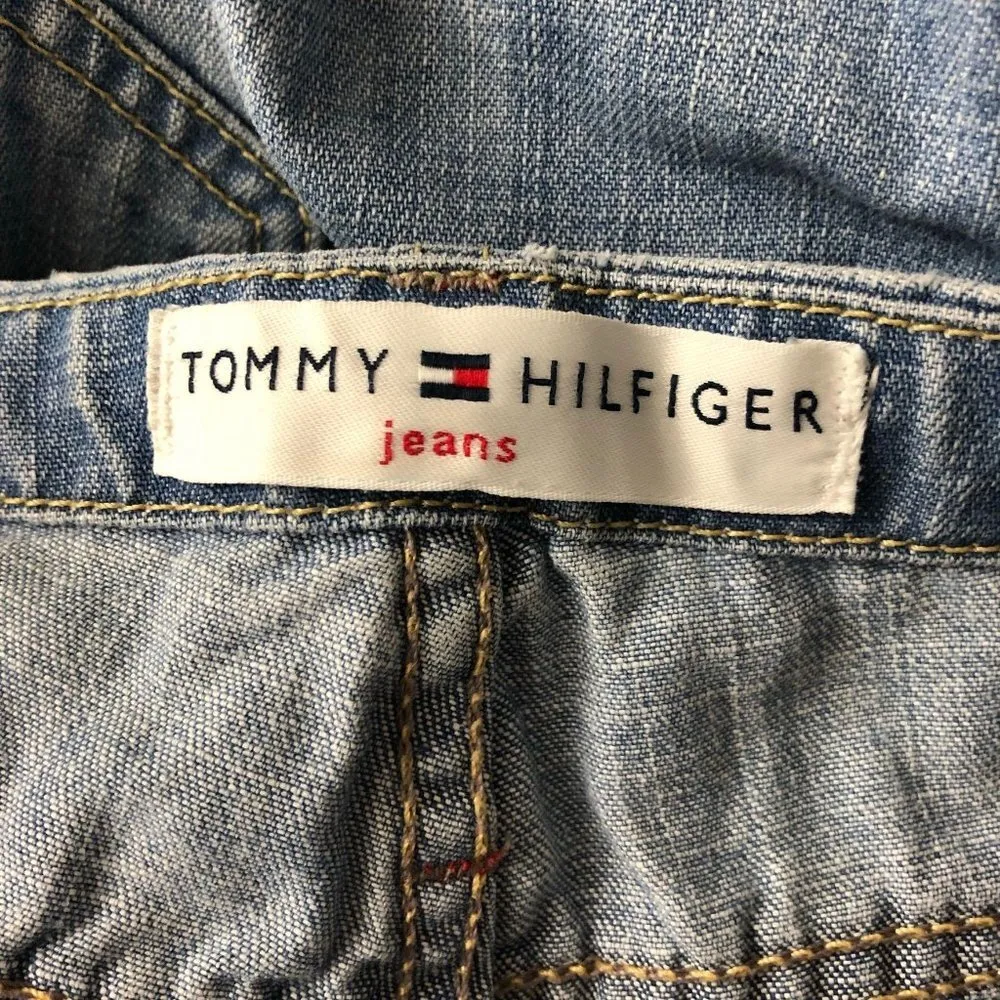 Tommy Hilfiger Womens Vintage Jeans Y2K Wide Leg 8 - Image 5