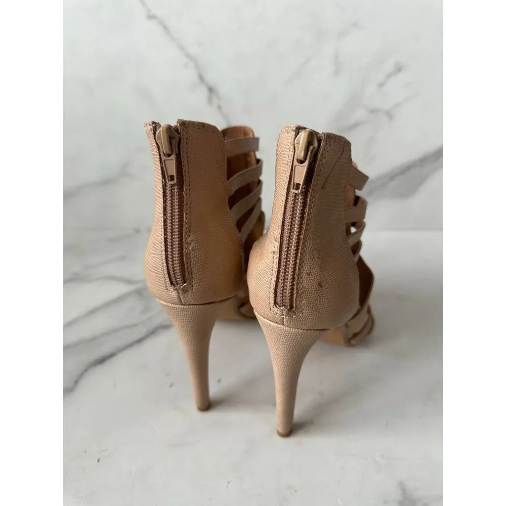 STEVE MADDEN Madelia Tan Stiletto Heels Size 7 - Image 3