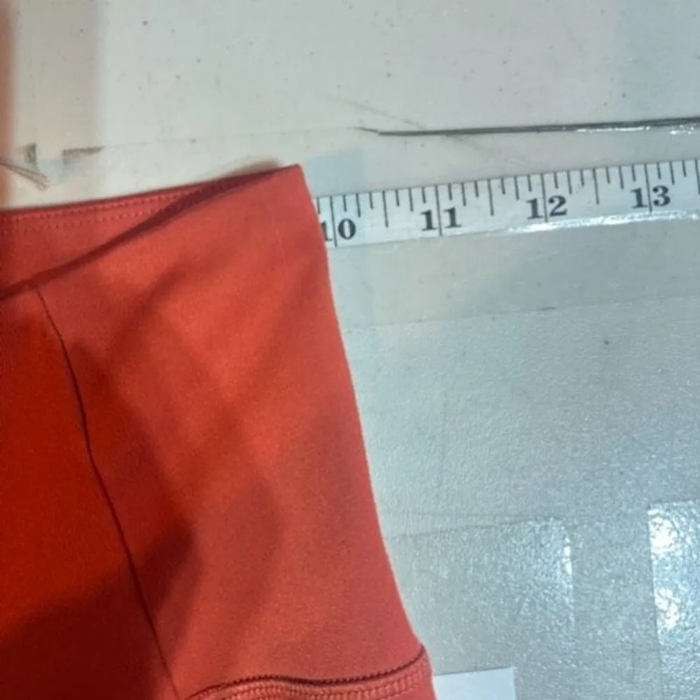 Girlfriend Collective Azalea Compressive High-Rise Legging Size XXS Orange - Image 10