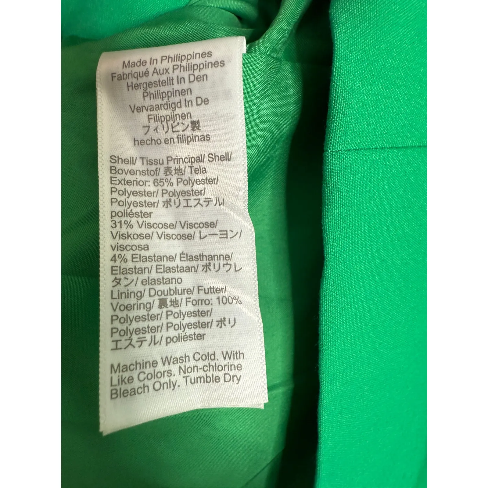 J. Crew Sleeveless Ruffle Neck Knee Length Sheath Dress 10 Modern Kelly Green - Image 10