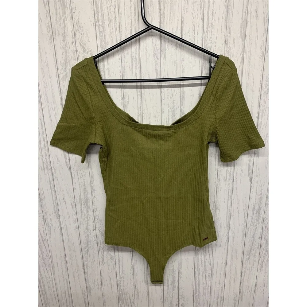 Womens Size L n:Philanthropy Langley Body Suit Olive NWT - Image 3