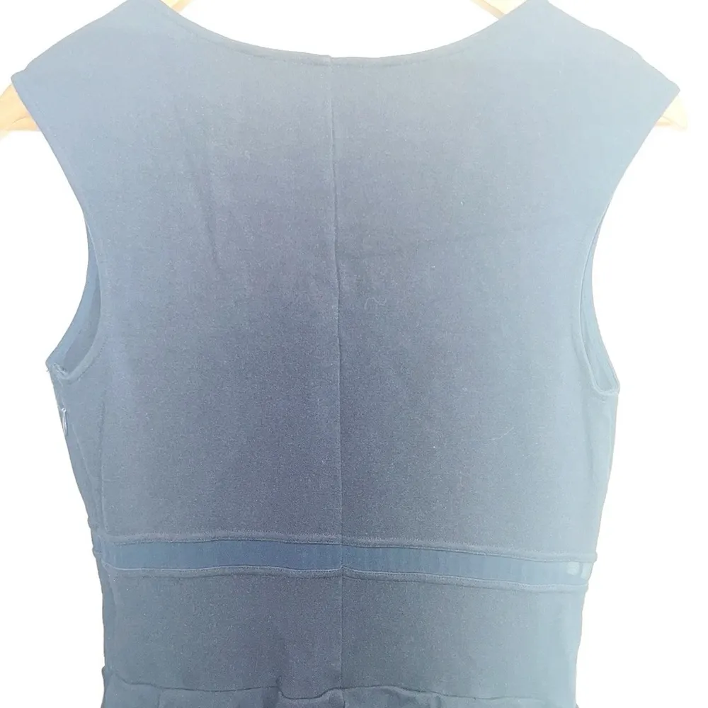 Victoria's Secret Y2K Navy Blue Mini Peplum Mesh Tank Dress - Image 11