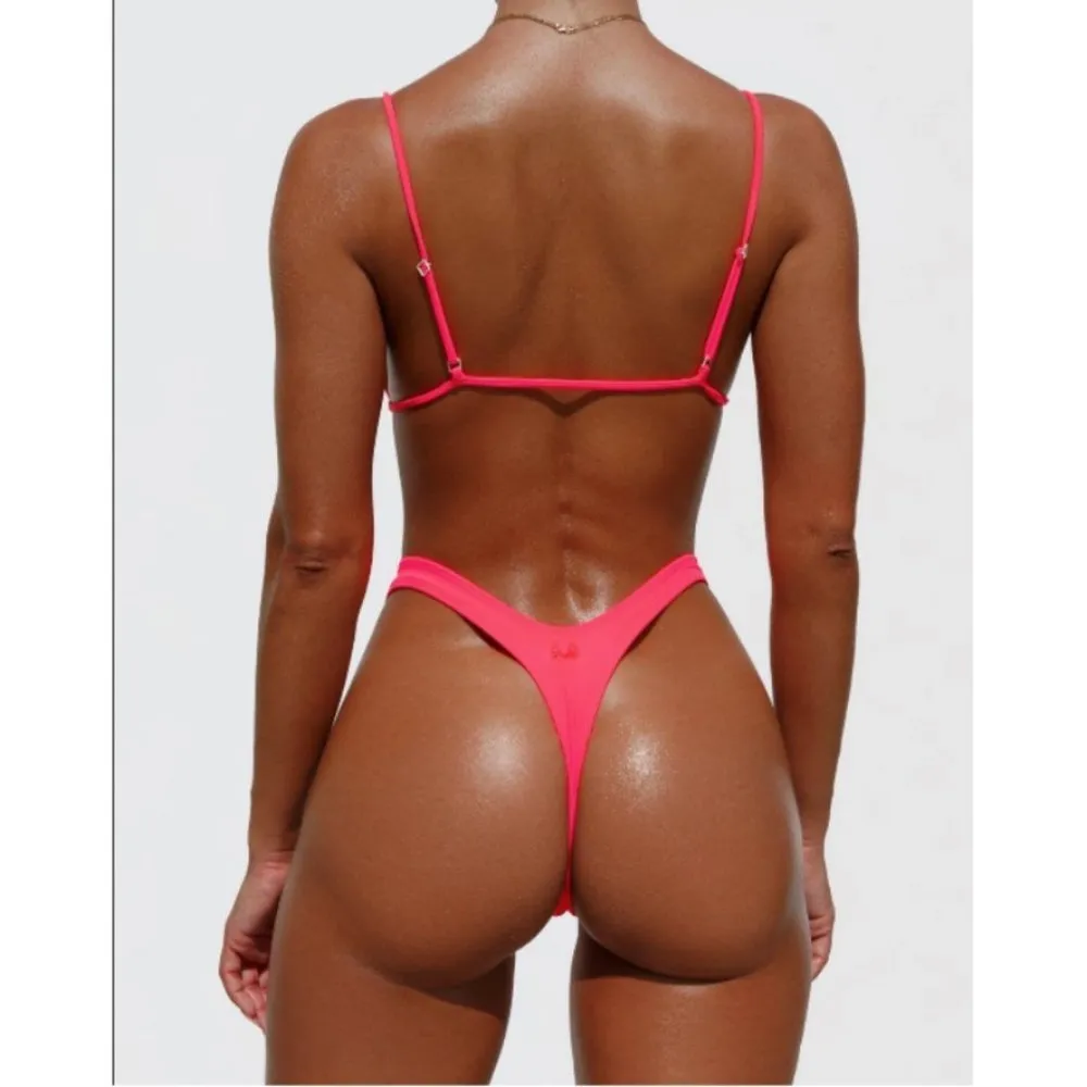 đź’•MINIMALEđź’• ANIMALE Bikini Lucid BijouTop + Wall Street String Thong Exotic NWT - Image 7
