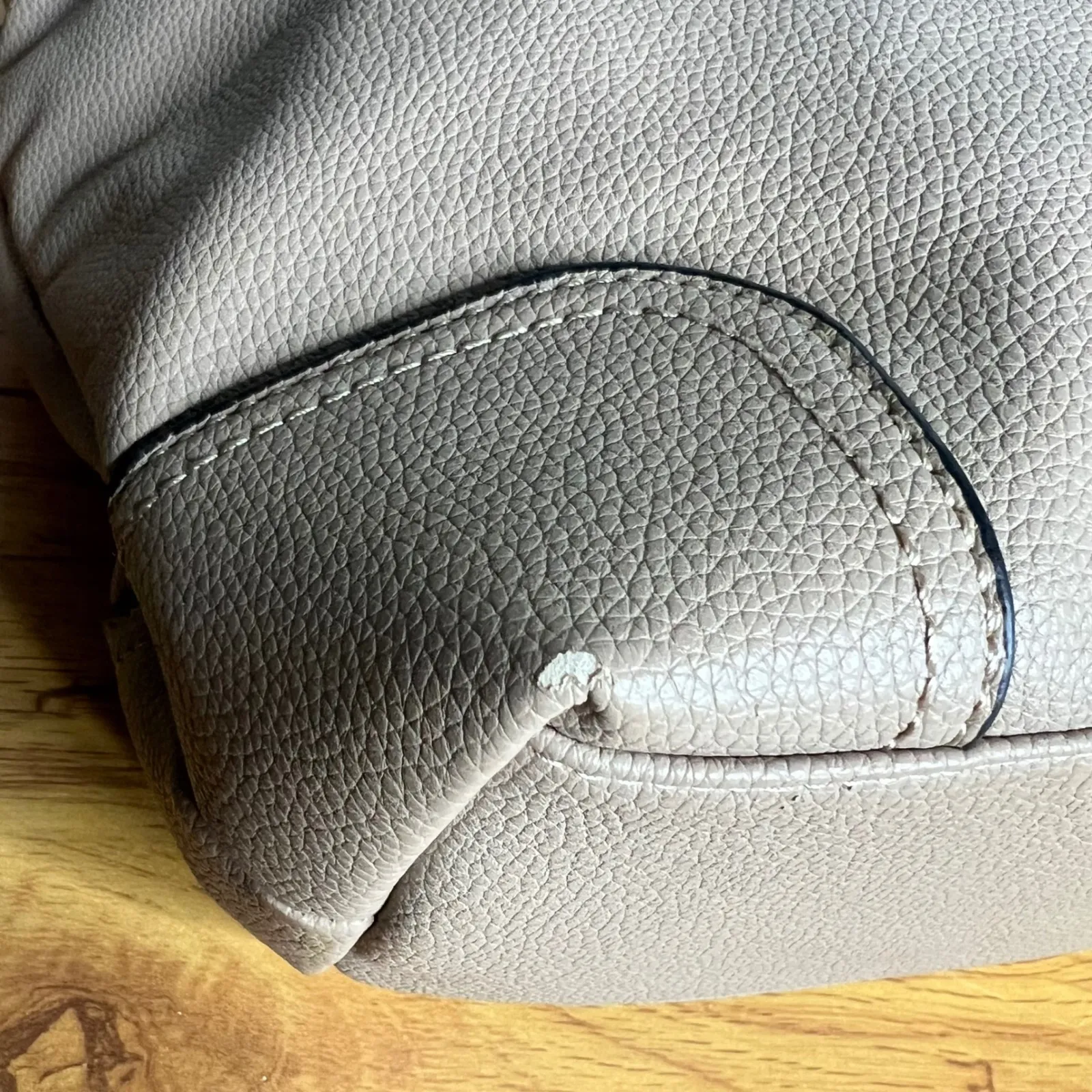 Emperia Outfitters Concealed Carry Bag Beige Handbag Locking Compartment Tan - Image 7