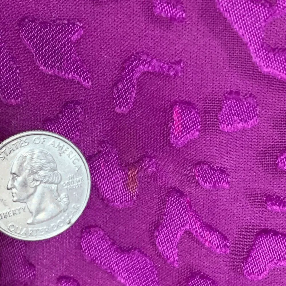 White House Black Market Women’s Cami Blouse Top Animal Print Purple Size Medium - Image 7