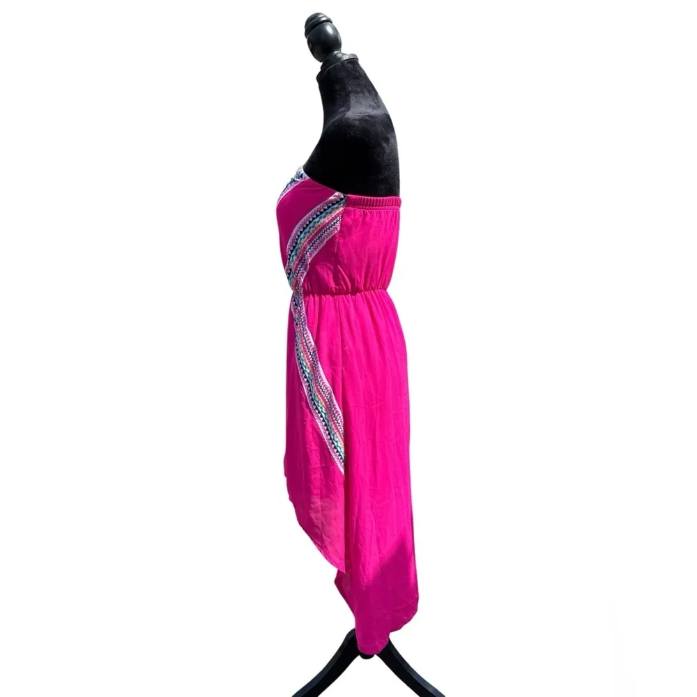 My Michelle Pink Strapless Women Dress Size Small - Image 4