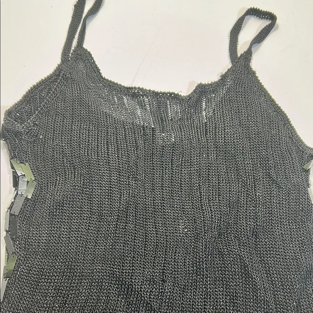 Forever 21 Green Sequin Camisole Top - Image 8