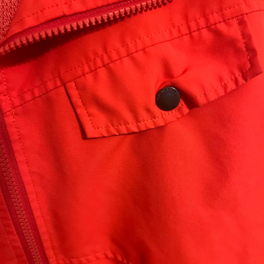 Volcom Bright Red Raincoat - Image 8