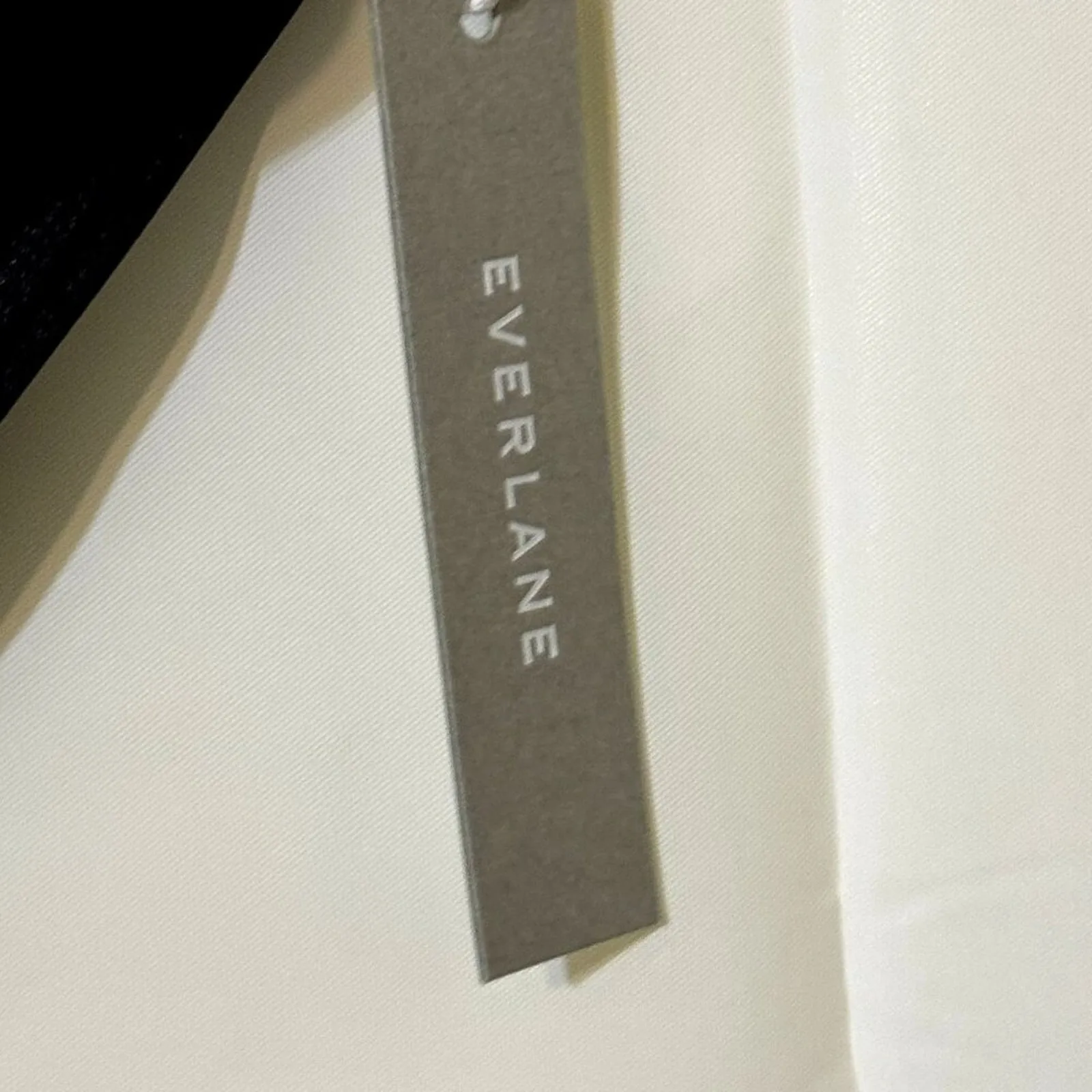 Everlane Swimsuit Women’s XL NWT Renew V-Neck One Piece Resort Wear Black - Image 5