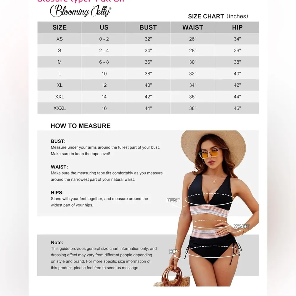 Blooming Jelly
High Waisted Bikini Sets Tummy Control Swimsuits Color Block - Image 8