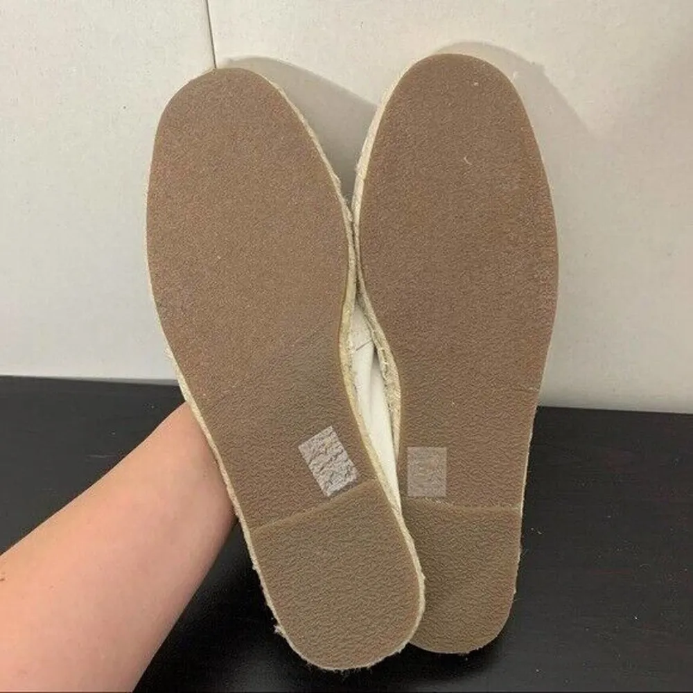 Urban Outfitters Rainbow Canvas Espadrille Flats Womens Size 10 NEW READ - Image 65