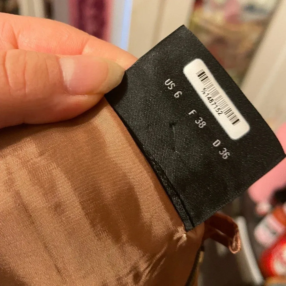 AKRIS BEIGE WOOL CLASSIC PENCIL SKIRT - Image 4