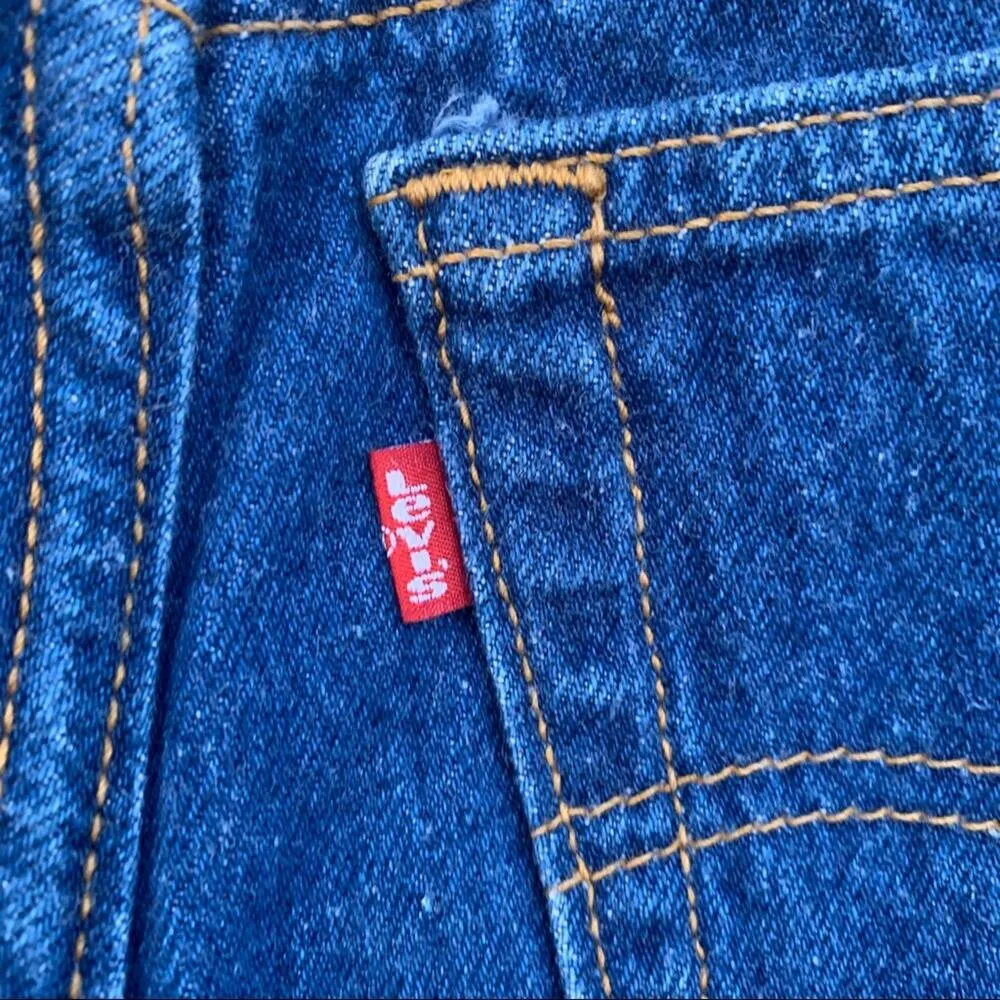 Vintage 80s Ladies Levi’s 501 button fly original fit straight leg jeans Size 9 - Image 8