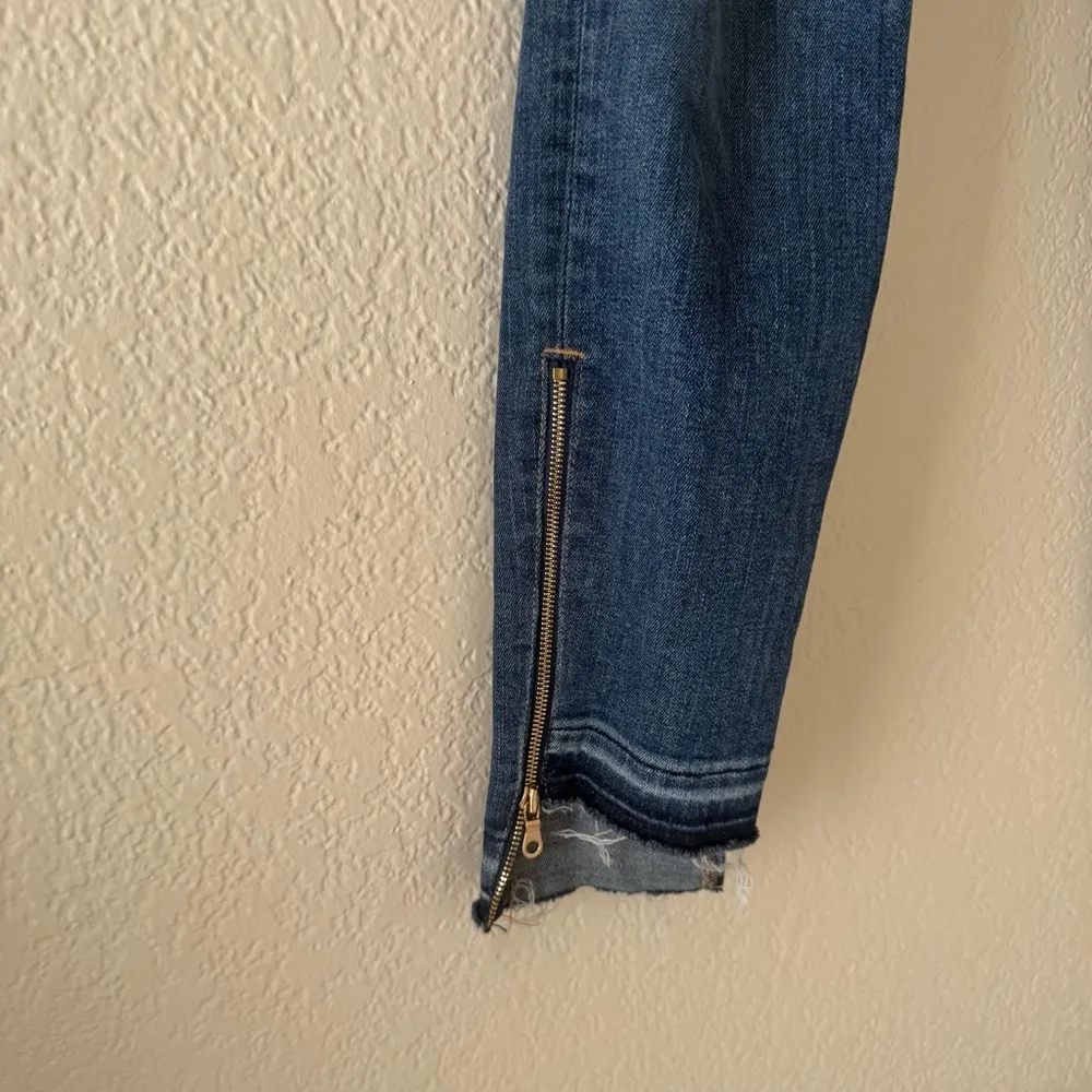 FRAME Le High Skinny zipper ankle jeans - Image 3