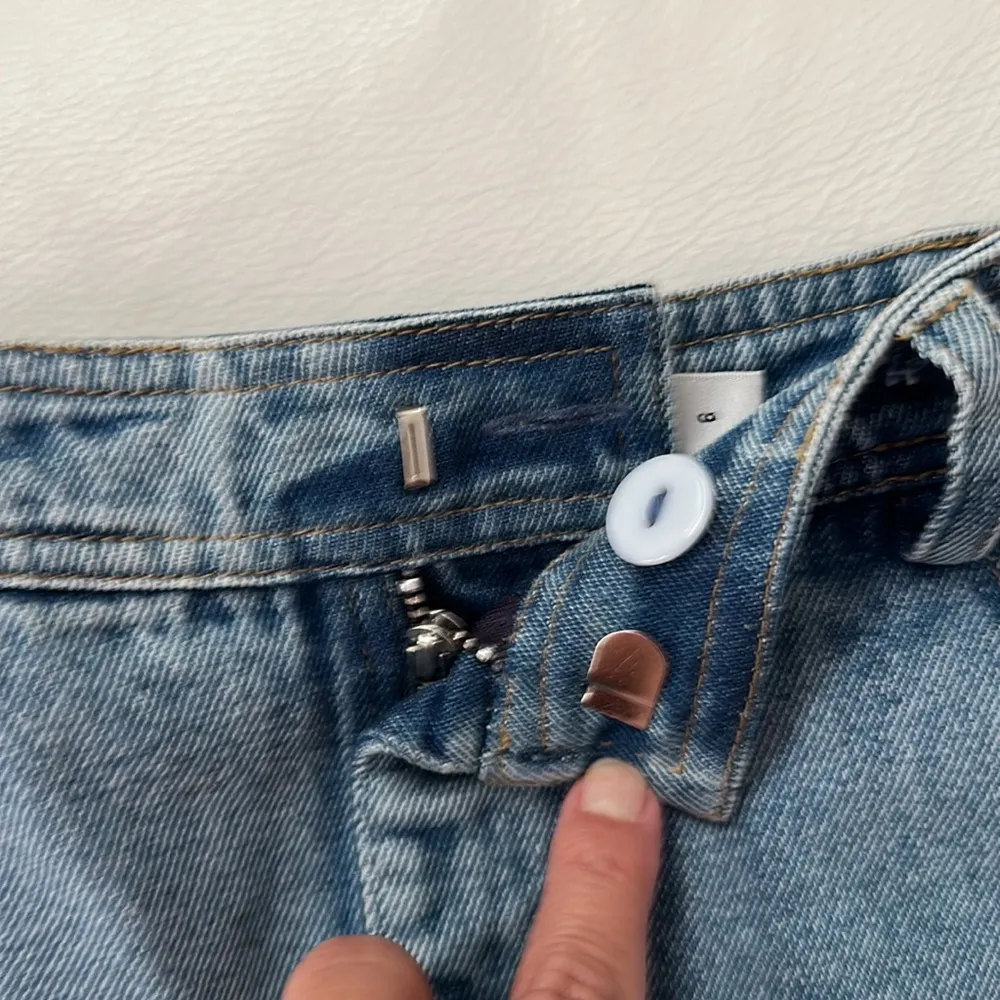 Christopher Esber mini skirt new without tags Blue Size 6 - Image 2