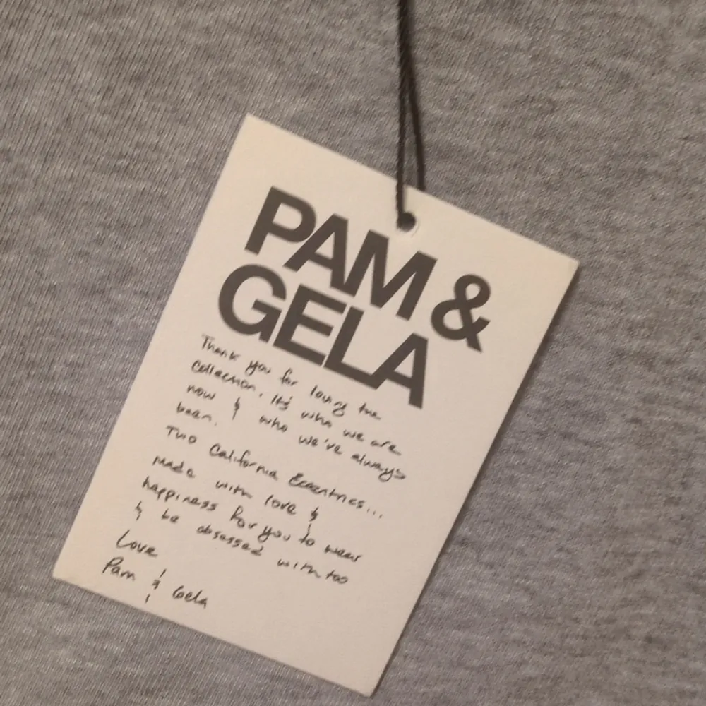 Pam & Gela Destroyed Off The Shoulder Gray Dress Size P - Image 8